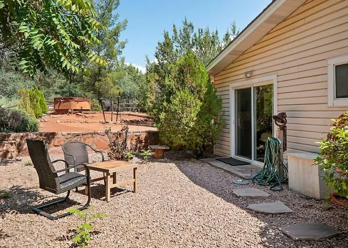 Desert Design With Hot Tub And Creek Access For Family Holiday home Sedona
